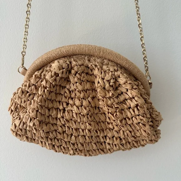 Mango Natural Woven Clutch - Picture 3 of 5
